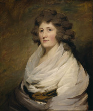 Репродукция картины "mrs. mclean of kinlochaline" художника "реборн генри"