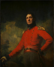 Репродукция картины "portrait of colonel francis james scott" художника "реборн генри"