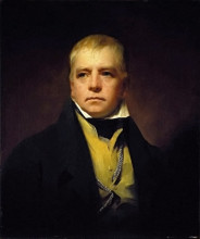 Репродукция картины "portrait of sir walter scott" художника "реборн генри"