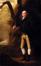 Репродукция картины "portrait of alexander keith of ravelston, midlothian" художника "реборн генри"