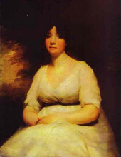 Копия картины "portrait of mrs. kenneth murchison" художника "реборн генри"