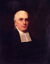Репродукция картины "portrait of the rev. william paul" художника "реборн генри"
