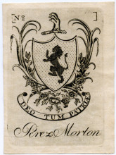 Картина "perez morton bookplate" художника "ревир пол"