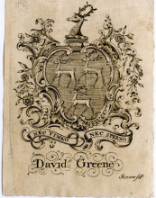 Картина "david greene bookplate" художника "ревир пол"