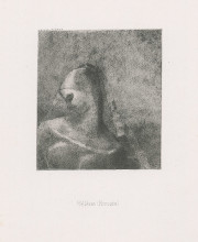 Репродукция картины "helena (ennoia) (plate 10)" художника "редон одилон"