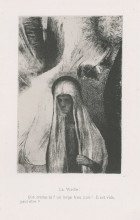Картина "the old woman: what are you afraid of? a wide black hole! perhaps it is a void? (plate 19)" художника "редон одилон"