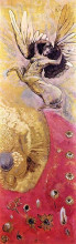 Копия картины "pegasus" художника "редон одилон"