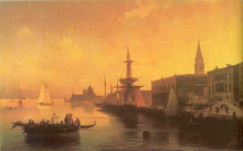 Картина "венеция" художника "айвазовский иван"