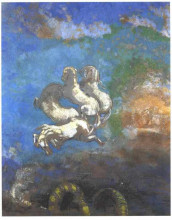 Картина "apollo&#39;s chariot" художника "редон одилон"
