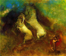 Копия картины "apollo&#39;s chariot" художника "редон одилон"