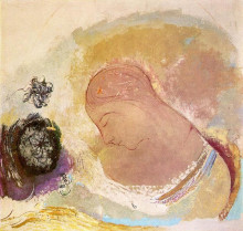 Копия картины "ophelia" художника "редон одилон"