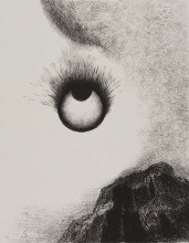 Репродукция картины "everywhere eyeballs are aflame" художника "редон одилон"