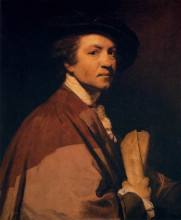 Копия картины "self-portrait" художника "рейнольдс джошуа"