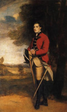 Репродукция картины "sir richard worsley" художника "рейнольдс джошуа"