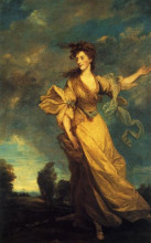 Копия картины "lady jane halliday" художника "рейнольдс джошуа"