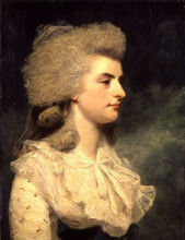 Репродукция картины "lady elizabeth seymour conway" художника "рейнольдс джошуа"