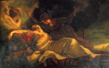 Картина "the death of dido" художника "рейнольдс джошуа"