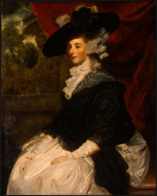 Копия картины "lady cornewall" художника "рейнольдс джошуа"