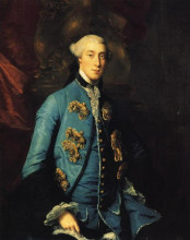 Репродукция картины "francis hastings, earl of huntingdon" художника "рейнольдс джошуа"