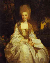 Репродукция картины "dorothy, countess of lisburne" художника "рейнольдс джошуа"