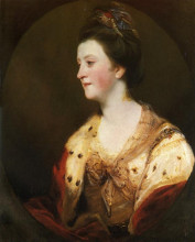 Копия картины "emily, duchess of leinster" художника "рейнольдс джошуа"