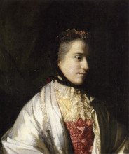 Картина "portrait of emma, countess of mount edgcumbe" художника "рейнольдс джошуа"