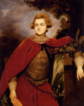 Картина "portrait of lord robert spencer" художника "рейнольдс джошуа"