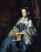 Картина "gertrude, duchess of bedford" художника "рейнольдс джошуа"