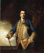 Копия картины "augustus, 1st viscount keppel" художника "рейнольдс джошуа"