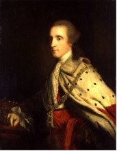 Копия картины "the 4th duke of queensbury as earl of march" художника "рейнольдс джошуа"