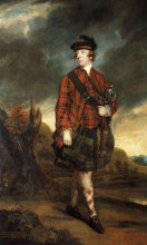 Копия картины "john murray, 4th earl of dunmore" художника "рейнольдс джошуа"