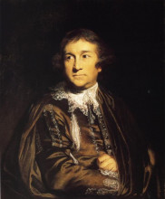 Картина "david-garrick" художника "рейнольдс джошуа"