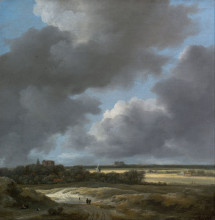 Копия картины "view of alkmaar" художника "рёйсдал якоб исаакс ван"