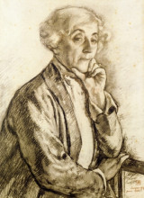 Копия картины "portrait of maria van rysselberghe" художника "рейссельберге тео ван"
