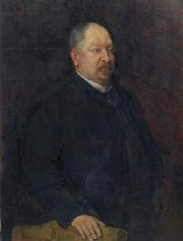 Репродукция картины "portrait of mr. camille laurent" художника "рейссельберге тео ван"