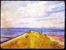 Копия картины "rainbow" художника "рейссельберге тео ван"