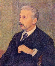 Картина "portrait of the painter&#39;s uncle" художника "рейссельберге тео ван"