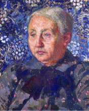 Картина "portrait of madame monnon, the artist s mother in law" художника "рейссельберге тео ван"