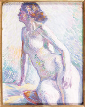 Репродукция картины "nude" художника "рейссельберге тео ван"