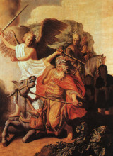 Копия картины "валаамова ослица" художника "рембрандт"