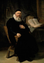 Копия картины "portrait-of-johannes-elison" художника "рембрандт"