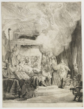 Картина "death of the virgin" художника "рембрандт"