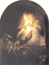 Картина "the resurrection of christ" художника "рембрандт"