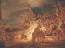 Копия картины "the concert of the state" художника "рембрандт"
