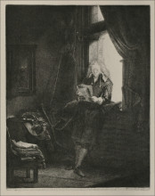Репродукция картины "the portrait of jan six" художника "рембрандт"