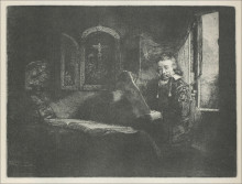 Репродукция картины "abraham franz" художника "рембрандт"