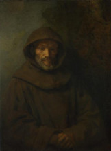 Картина "a franciscan friar" художника "рембрандт"