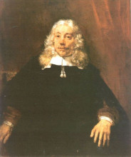 Копия картины "portrait of a man" художника "рембрандт"