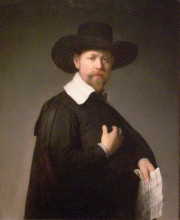 Копия картины "marten looten" художника "рембрандт"
