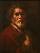 Копия картины "portrait of a man, workshop of rembrandt" художника "рембрандт"